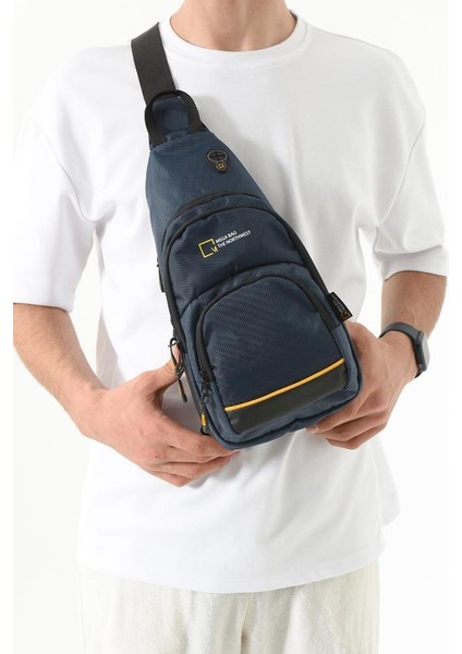 Body Bag Çanta Erkek Göğüs Sırt Çantası Fonksiyonel Kullanım Badybag 27*15 cm Paraşüt Kumaş