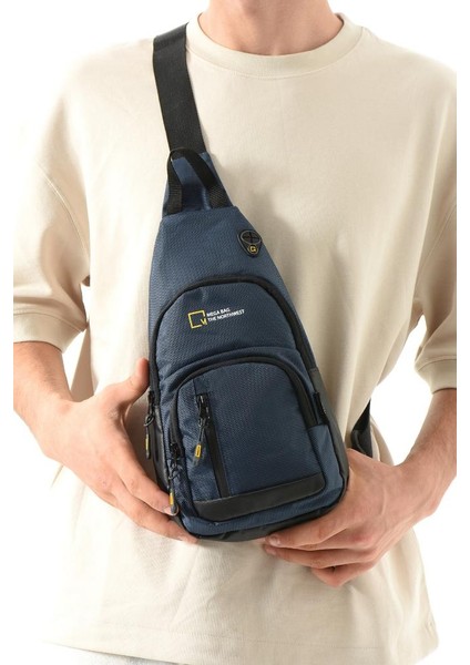 Body Bag Çanta Sırt Çantası Erkek Göğüs Çantası Fonksiyonel Kullanım Badybag 27*15 cm Paraşüt Kumaş