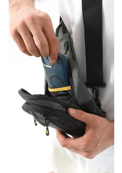 Body Bag Çanta 27*15 cm Sırt Çantası Erkek Göğüs Çantası Fonksiyonel Kullanım Badybag modelleri