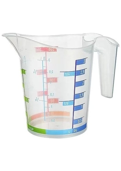 Ölçü Kabı Dereceli Renkli 300ML - 10,1oz fiyatları