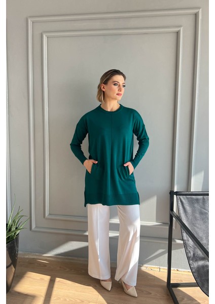 Kadın Salaş Uzun Kazak 4433 indirimleri