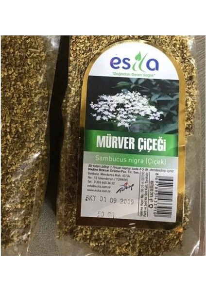 Poşet Mürver Çiçeği 50 Gr.