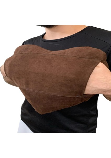 Cepli Kalp Yastığı Pamuklu Boncuk Elyaf