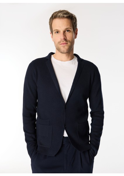 Lacivert Erkek Hırka MI2784SS