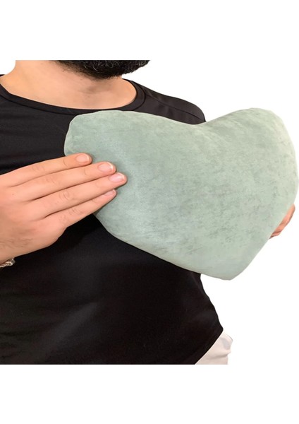 Kalp Yastığı Pamuklu Boncuk Elyaf