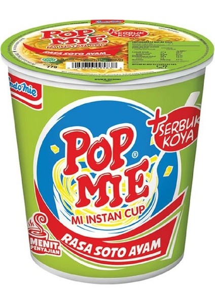 Pop Mie Cup Soto Ayam 77G 1 Paket