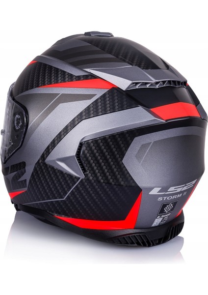 Storm 2 Racer Turuncu Kapalı Motosiklet Kaskı Mavi Camlı indirimleri