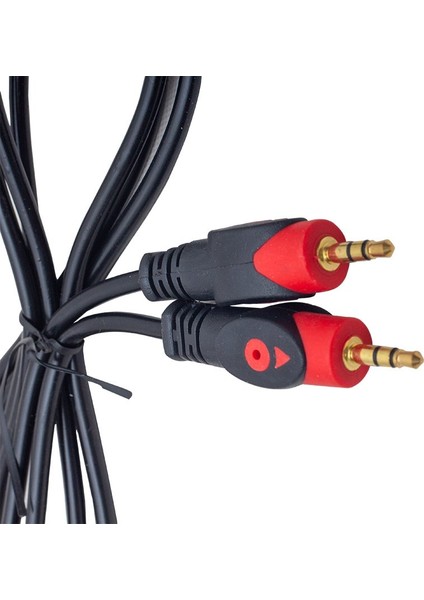 3.5 mm Erkek/erkek 3 Metre Stereo Aux Kablo Kutulu (4738)