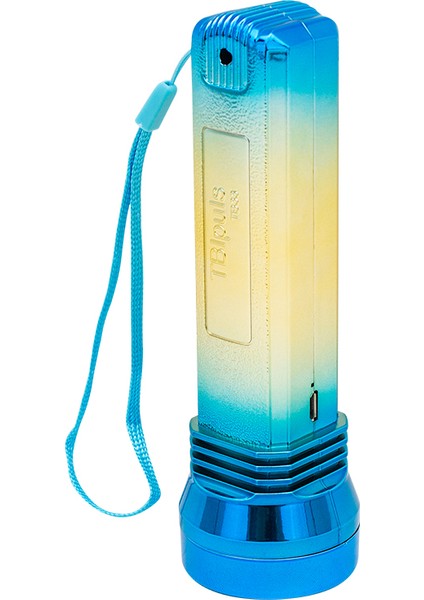 TB33 Plastik 1+3 Ledli Şarjlı El Feneri (4886)
