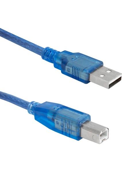 2.0 Şeffaf 10 Metre USB Yazıcı Kablosu (4886)