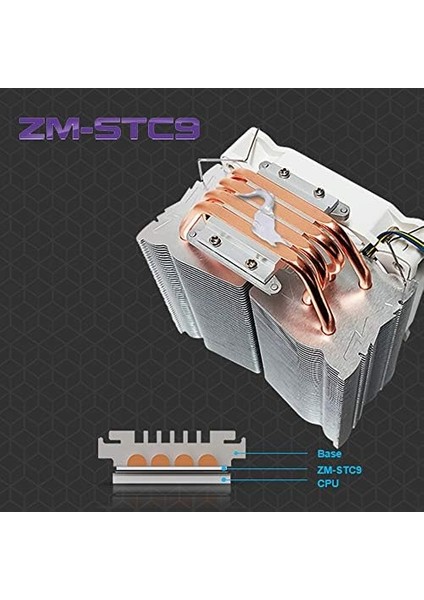 Zm-Stc9 Super Iletken 4gr Yuksek Performanslı Termal Macun Termal Iletkenlik 9.1 W/m-K