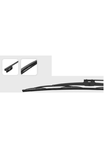 Silecek Süpürge Metal Tip 900MM Vidalı Tip Otobüs Tip Sibak SS90T 1 Adet