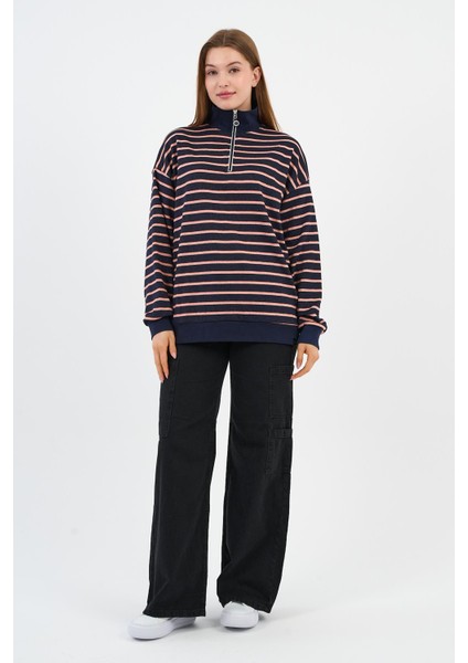 Dik Yaka Fermuarlı Sweatshırt (UNX00247WN) fiyatları