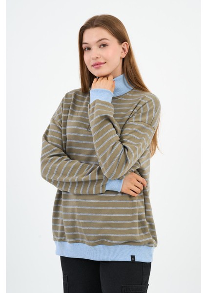 Dik Yaka Fermuarlı Sweatshırt (UNX00247WN) modelleri