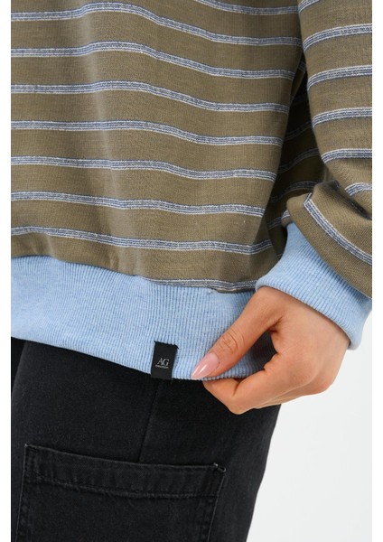 Dik Yaka Fermuarlı Sweatshırt (UNX00247WN) indirimleri