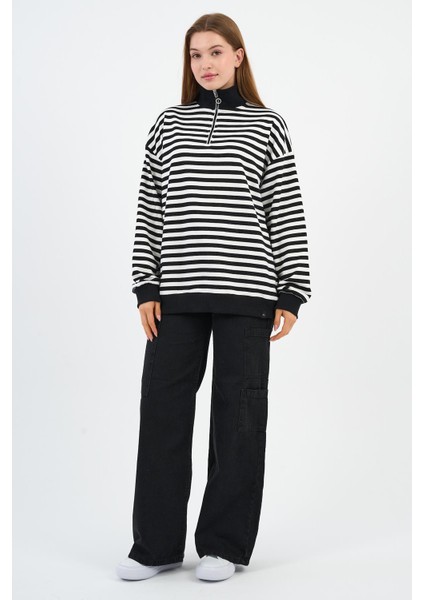 Dik Yaka Fermuarlı Sweatshırt (UNX00247WN) fiyatları