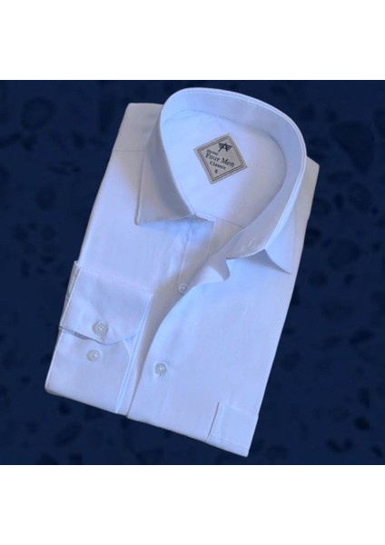Pamuklu Uzun Kollu Oxford Erkek Gömlek (Regular Kalıp)