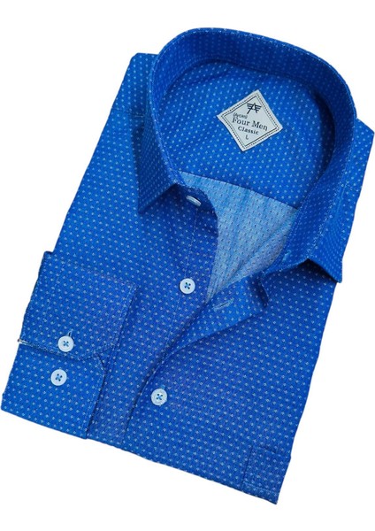 Pamuklu Oxford Uzun Kollu Unisex Gömlek (Regular Kalıp)