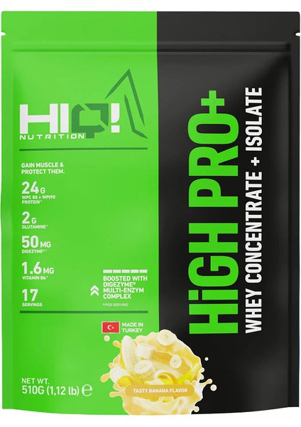 High Pro+ 510GR Tasty Banana Flavored