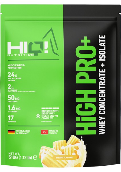 High Pro+ 510GR Biscuit Flavored