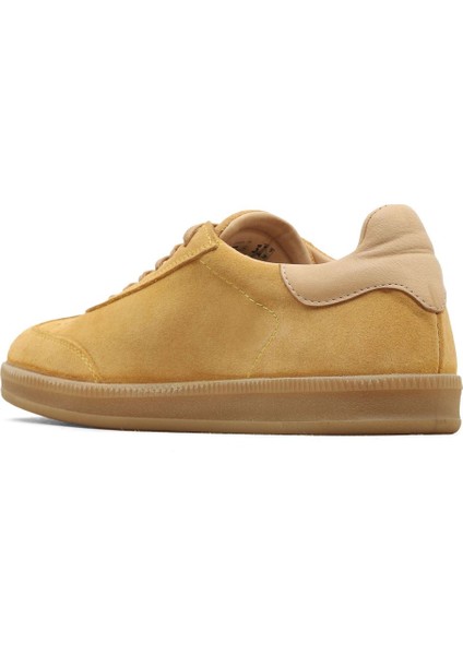 Sarı Süet Kadın Spor Ayakkabı 01WE4400 01WE4400 fırsatları