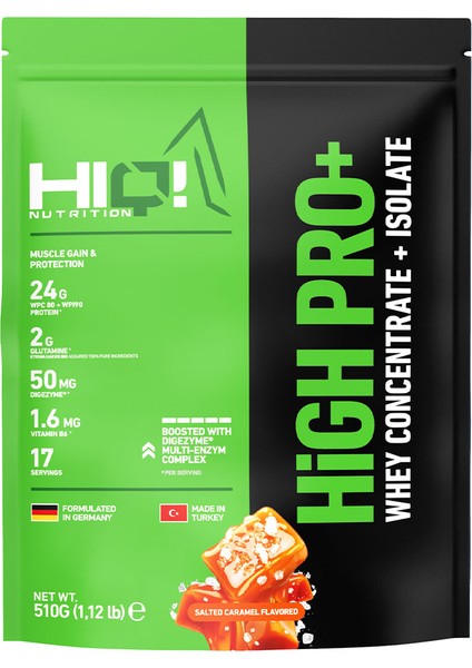 High Pro+ 510GR Salted Caramel Flavored