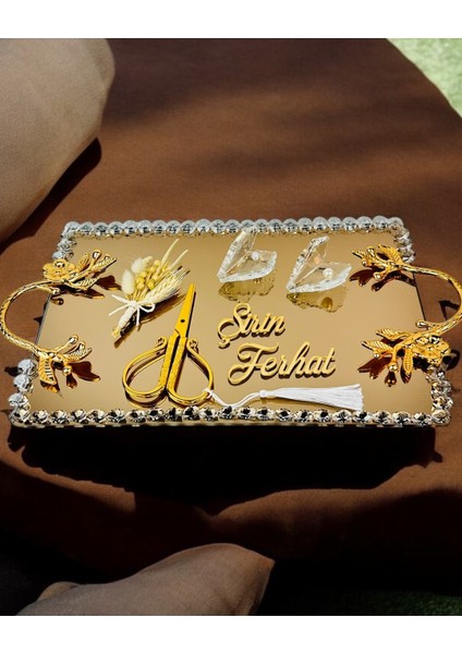 Amour Söz Nişan Tepsisi