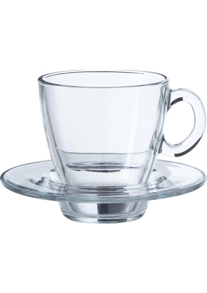 Aqua Fincan Seti, Sade, 215 Ml, 6 Parça