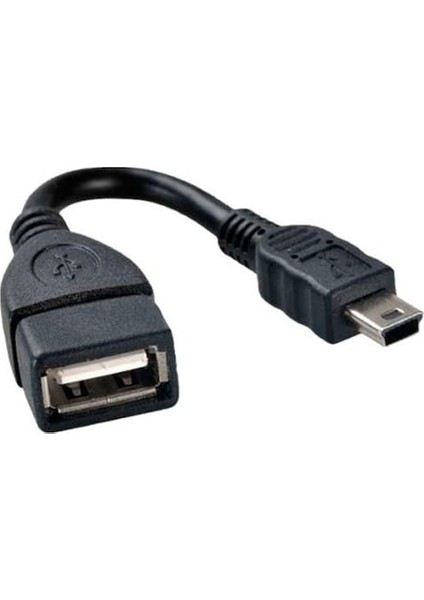 5 Pin Mini USB Otg Kablo V3 5 Pin Otg USB Çevirici Kablo 2 Adet