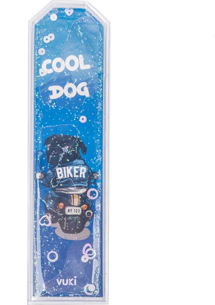 Köpek Desenli Simli Sulu Kitap Ayracı