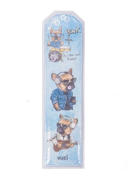 Köpek Desenli Simli Sulu Kitap Ayracı
