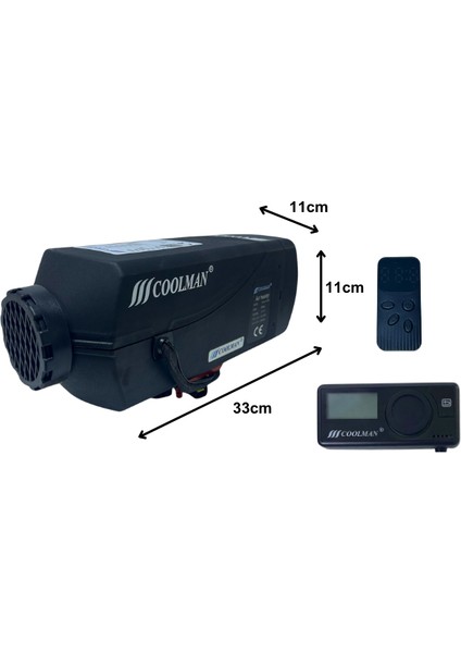 Webasto Tipi Eko Paket Dizel Isıtıcı 2.8 Kw (12-24V) fiyatları