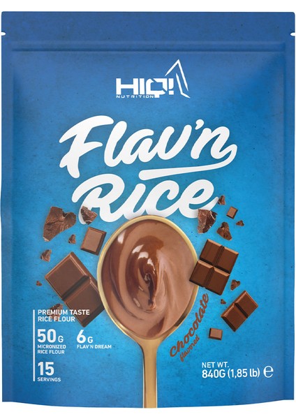 Flav'n Rice 840G Chocolate Flavored