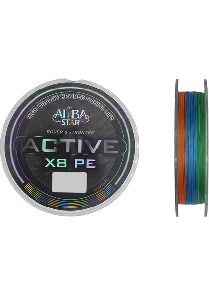 Active X8 Pe Ip Misina Multicolor 0.15MM 150M