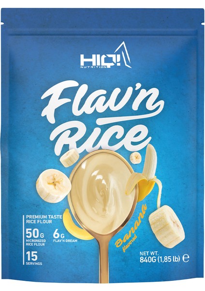 Flav'n Rice 840G Banana Flavored