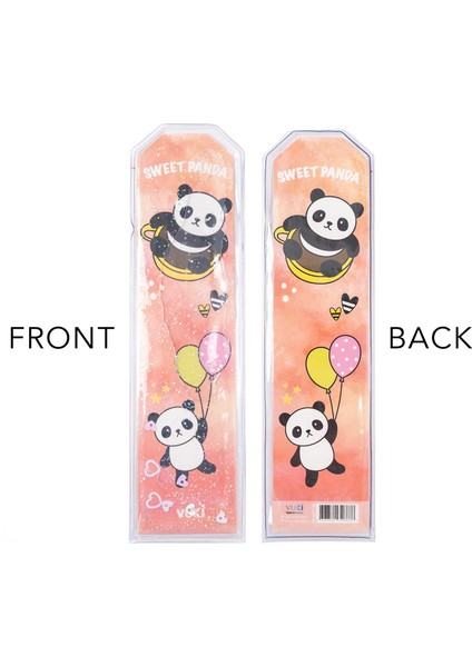 Panda Desenli Simli Sulu Kitap Ayracı fırsatları