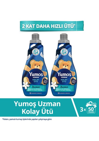 Uzman Kolay Ütü Deterjan Yasemin 2X1200ML