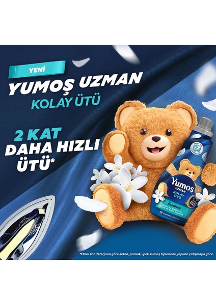 Uzman Kolay Ütü Deterjan Yasemin 2X1200ML