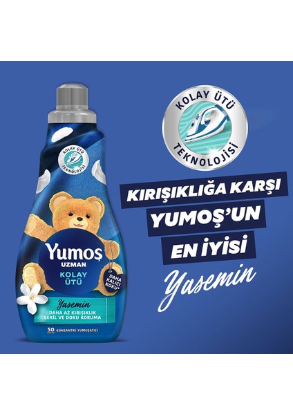 Uzman Kolay Ütü Deterjan Yasemin 2X1200ML