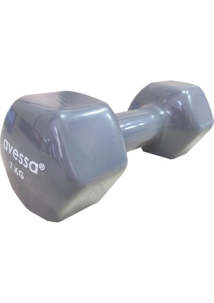 7 kg Pvc Vinly Dambıl Gri