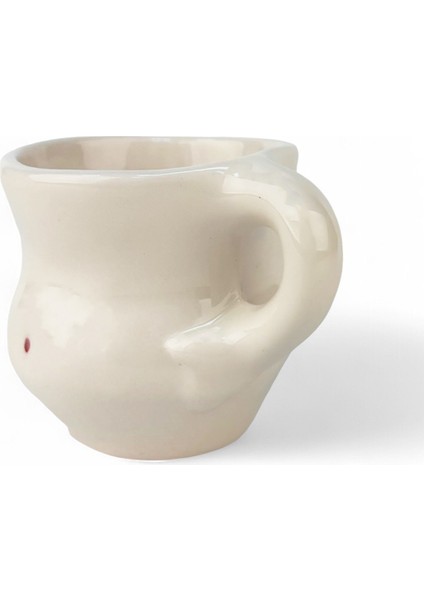 Göbiş El Yapımı Seramik Kahve Kupası fırsatları