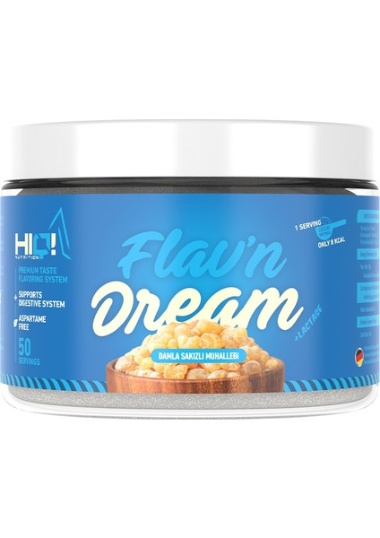 Flavn Dream 150G Damla Sakızlı Muhallebi Flavored