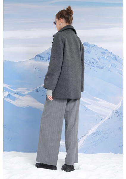 Kısa Kruvaze Kaban Antrasit fırsatları