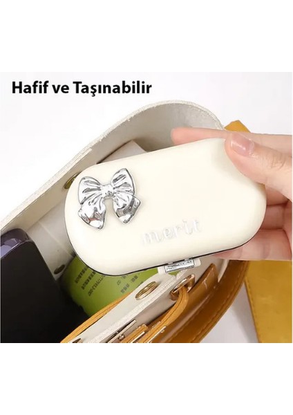 Mefa Ös Mini Taşınabilir Bölmeli Ilaç-Hap ve Takı Saklama Kutusu