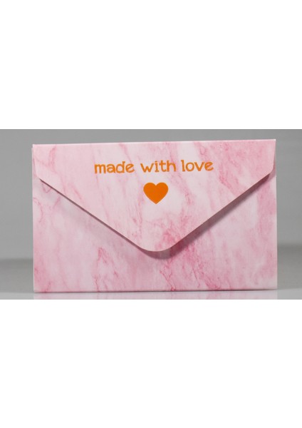 Pembe Mermer Mektup Defter