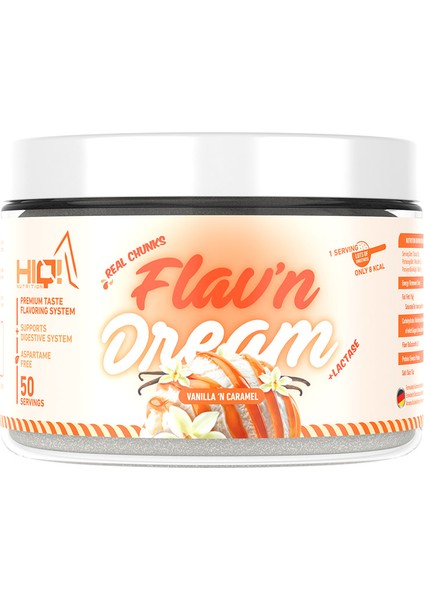 Flavn Dream 150G Vanilla Caramel Flavored