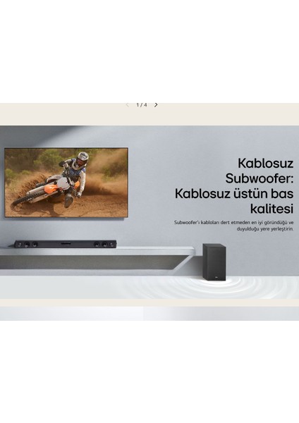 Asc-Kablosuz Subwoofer Optik USB -Bluetooth Bağlantı Kablosuz Üstün Bas Sqc2.dturllk 2.1 Kanal 300W Soundbar-Optik Kablo Hediyeli
