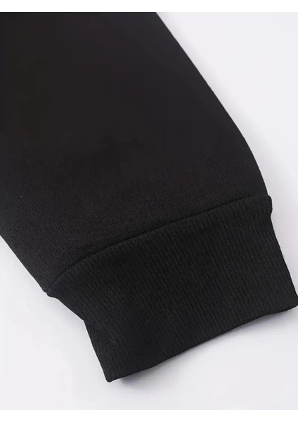 Shark Baskılı Sweatshirt Geniş Kalıp Ribanalı Sıfır Yaka fiyatları