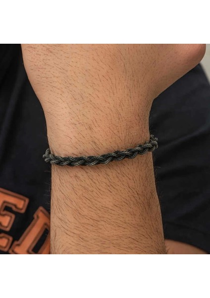 Gümüş Kazaziye Örgü Bileklik fırsatları