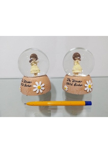 Müzikli ve Işıklı Kar Küresi 12CM 3872